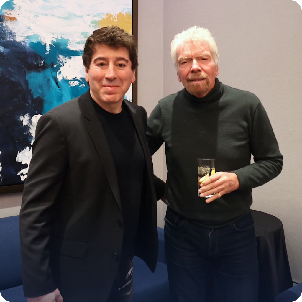 Rem and Richard Branson